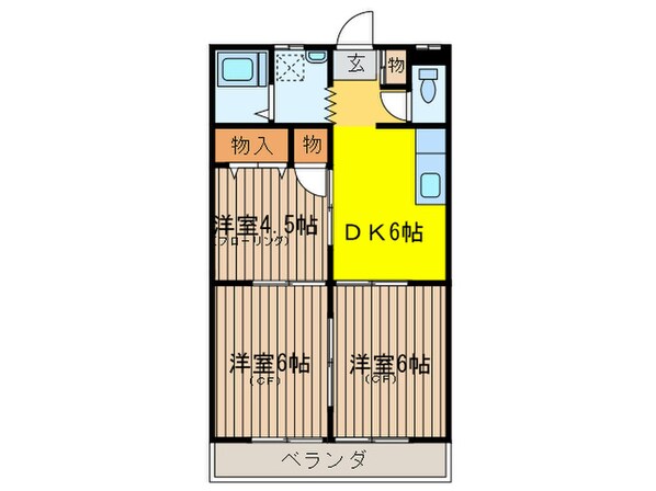 第二栄ビルの物件間取画像